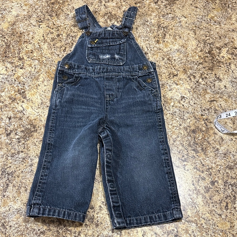 Classic Blue Kids Overalls